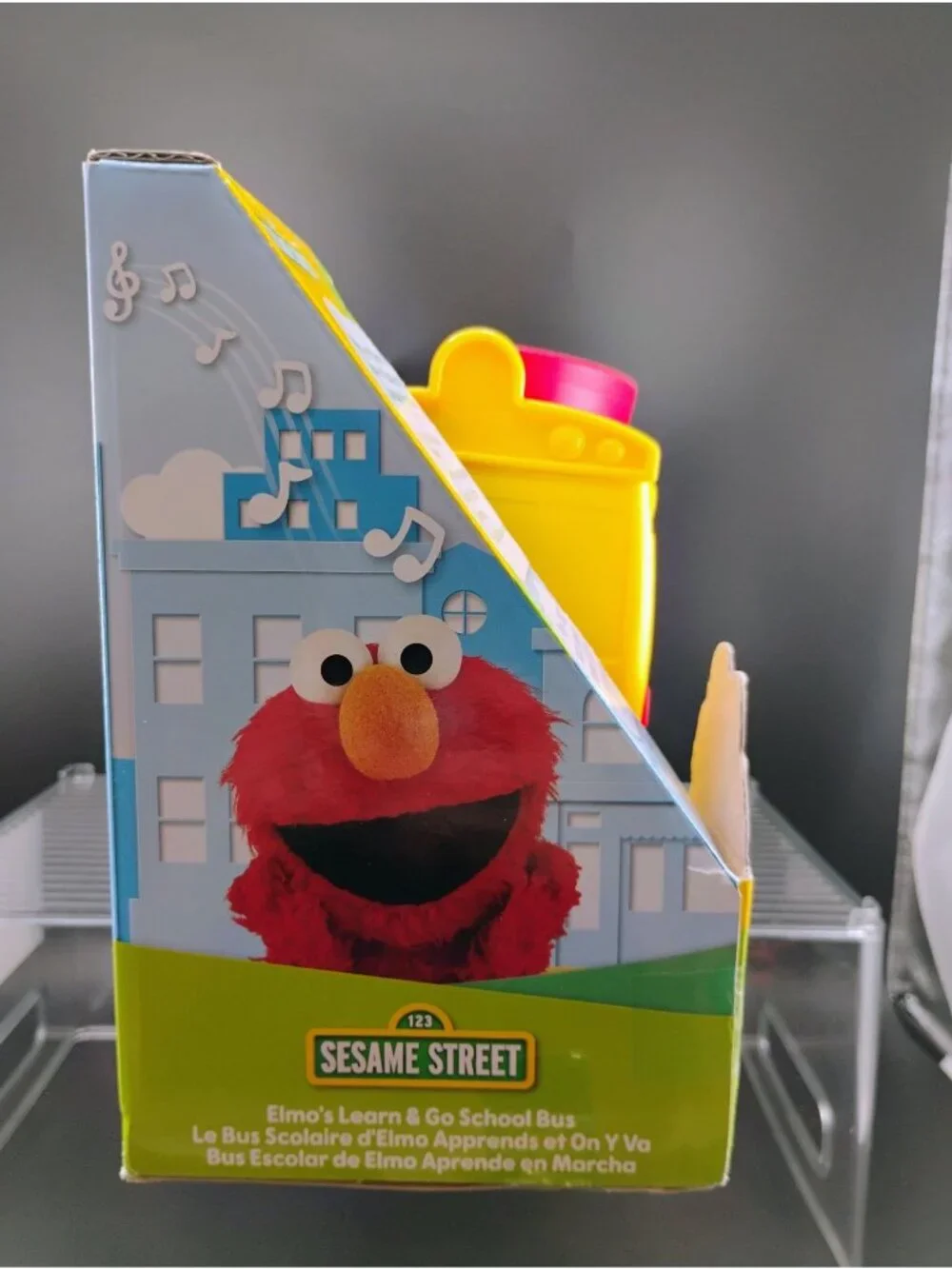 Sesame Street Elmos Learn & Go School Bus Educational Toy